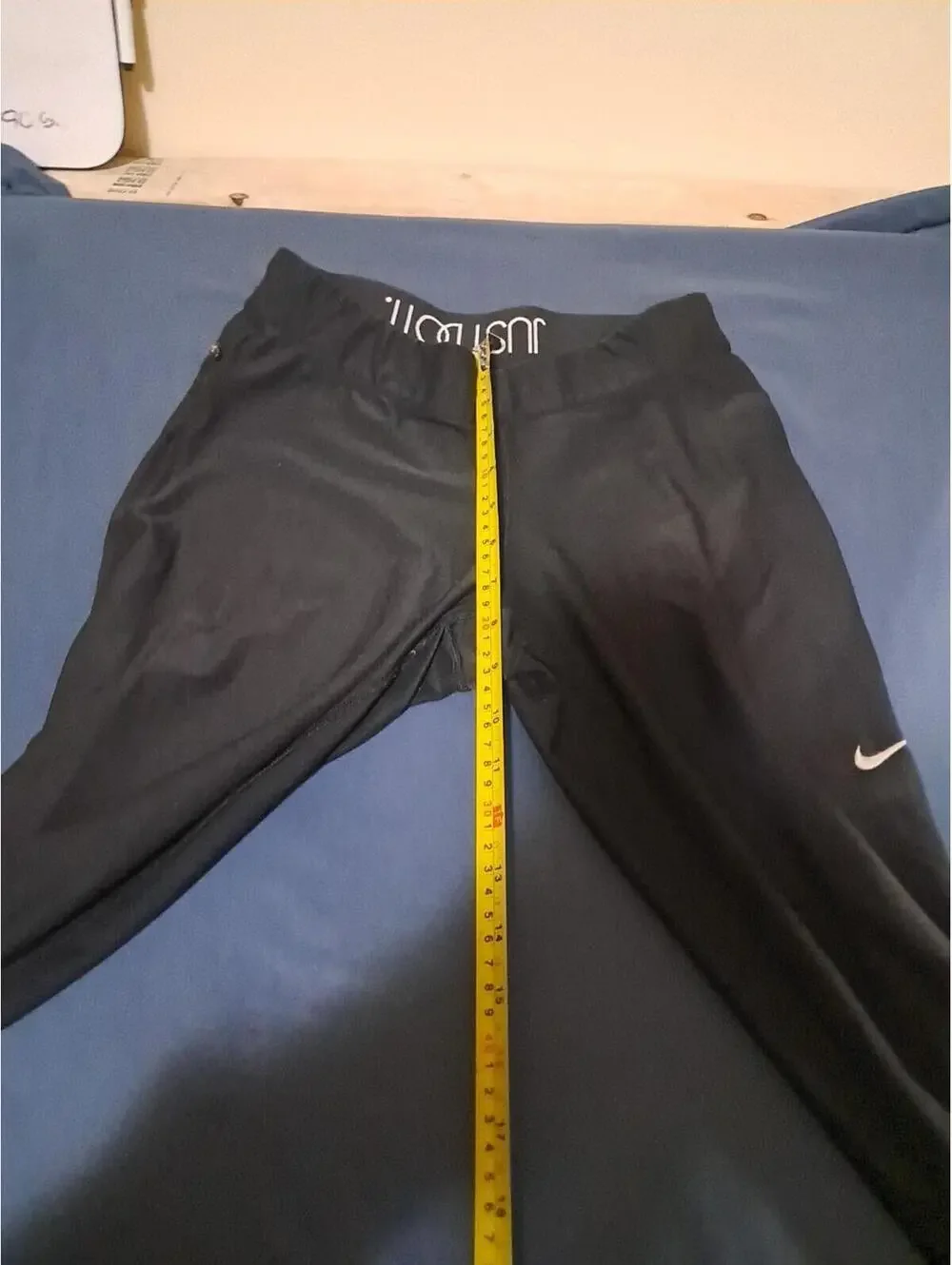 Nike Women's Dri-Fit Power Speed Running Tights Black/White,‎ Capri Fit, Size M